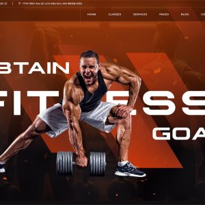 Fitness Website Development